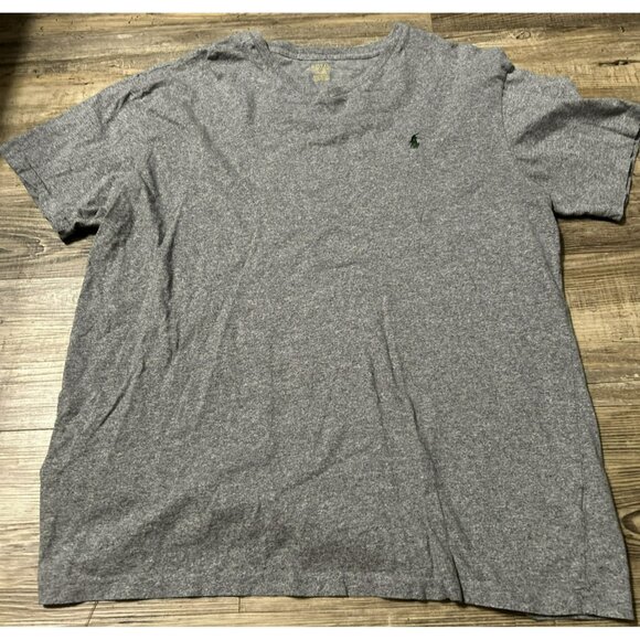 Polo Ralph Lauren T Shirt Heather Grey Men’s Large Soft Tee - Picture 1 of 3